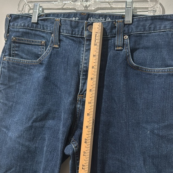 Carhartt Rugged Flex Straight Fit Men's Jeans 33x30 Construction Lumber Yard - Picture 6 of 10